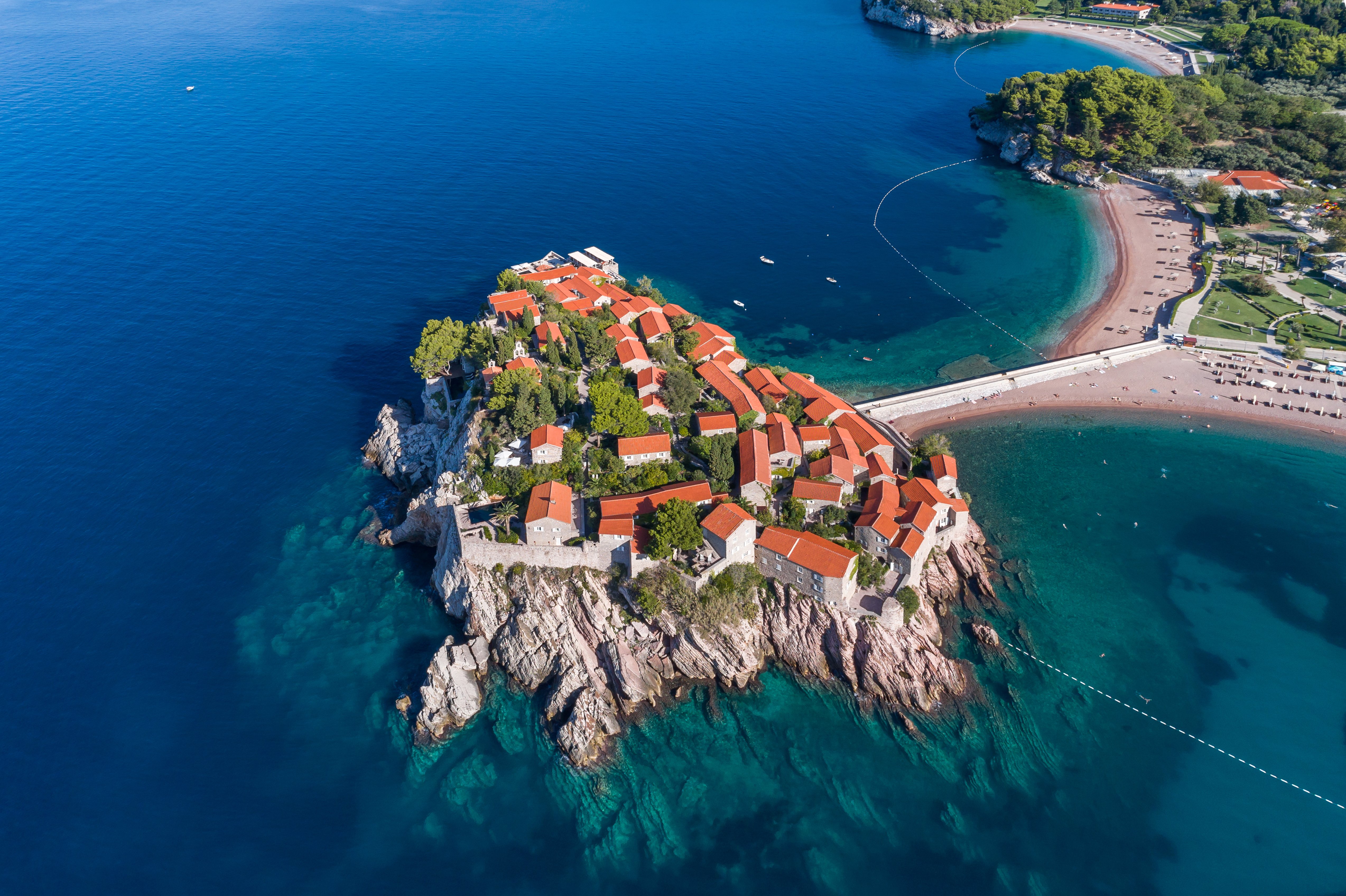 Montenegro mit Kindern - Montenegro Familienurlaub - Sveti Stefan