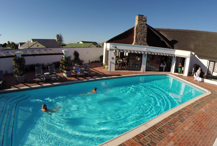 Südafrika - Südafrika for family and teens - Whale Rock Luxury Lodge Hermanus - Pool