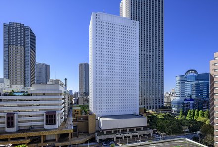 Japan for family - Sunshine City Prince Hotel - Außenansicht