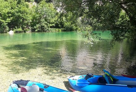 Kroatien Familienurlaub - Kroatien for family - Rafting / Kajak