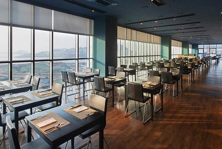 Südkorea for family - Asti Hotel Busan - Essensbereich