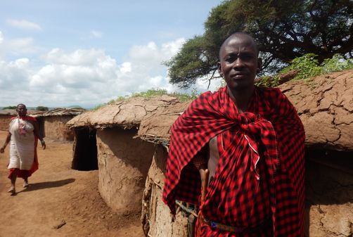 Kenia Familienreise - Massai Village