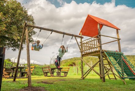 Garden Route Familienreise - Addo Nationalpark - AfriCamps Spielplatz
