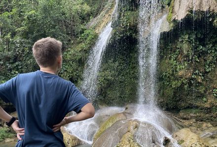 Familienreise Kuba - Kuba for family - Wasserfall in Soroa