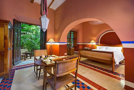 Mexiko for family Deluxe - Hacienda San Jose a Luxury Collection Hotel - Zimmer