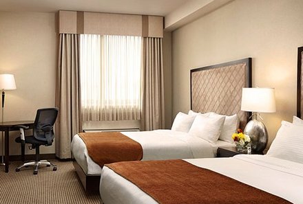 Kanada Familienreise - Rocky Mountains for family - Acclaim Hotel Calgary Airport - Zimmer