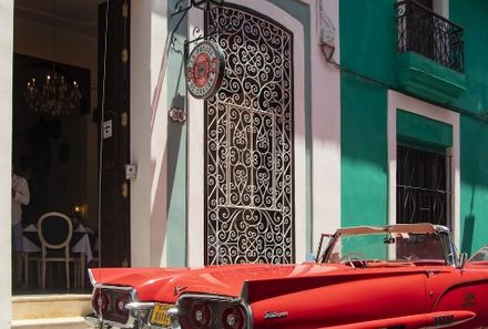 Kuba Familienreise - Kuba for family individuell - Havanna - La Posada de Chacón Eingangsbereich