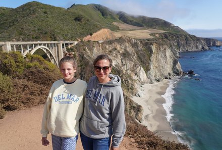 USA Südwesten mit Kindern - USA for family individuell - Kalifornien, Nationalparks & Las Vegas - Bixby Creek Bridge