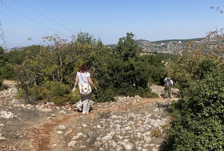 Jordanien Rundreise mit Kindern - Ajloun Forest Reserve - Wandern