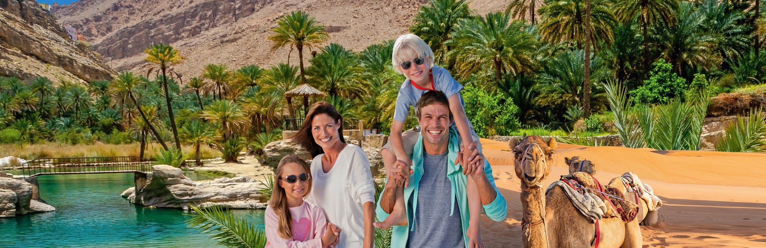 Familienreise Oman - Familienurlaub Oman - Headerbild