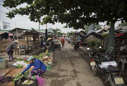 Vietnam for family individuell - Mekong Delta - Traditioneller Markt