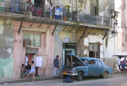 Familienurlaub Kuba - Kuba Casas for family - Straße in Havanna