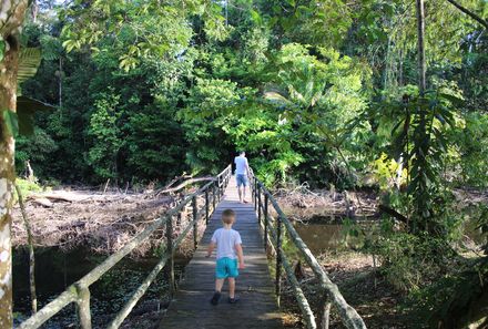 Costa Rica mit Kleinkindern - Maquenque Lodge