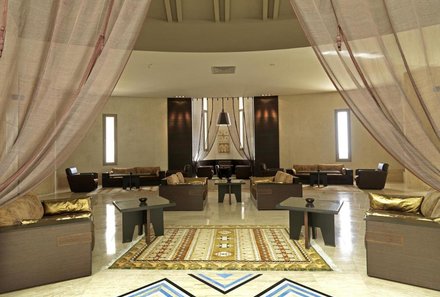 Marokko for family - Marokko Familienreise mit Kindern - Atlas Essaouira Riad Resort - Eingangshalle