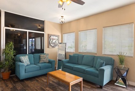 USA Südwesten for family - Ramada by Wyndham Kingman - Lounge