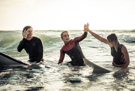 Garden Route Familiensafari - Südafrika surfen