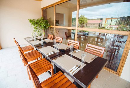 Madagaskar Familienreise - Madagaskar Family & Teens - Ranomafana - Hotel Ny Tanana - Restaurant