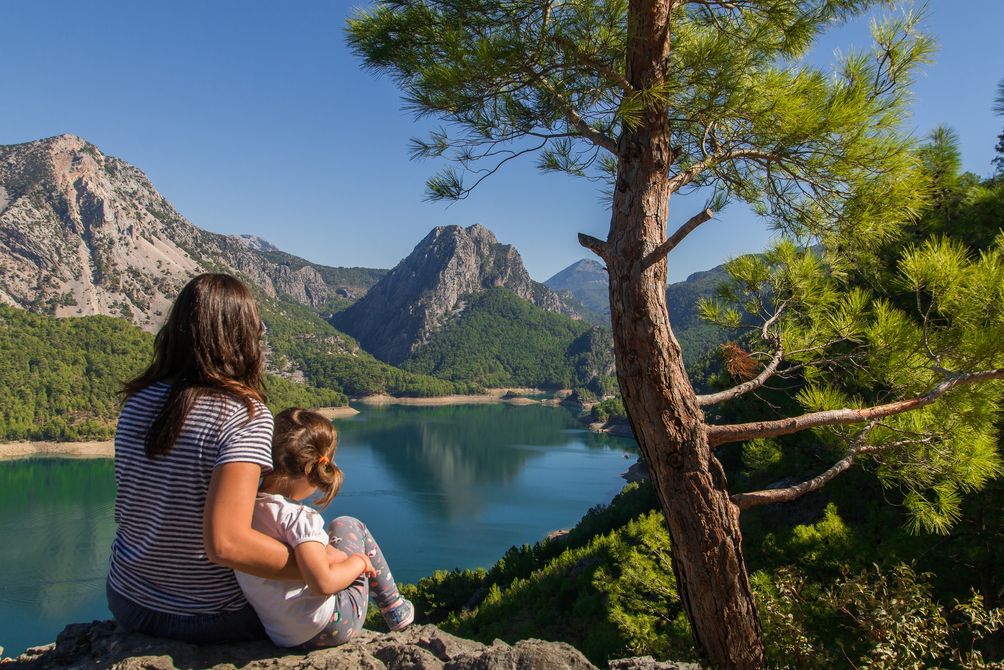 Familienreise Türkei - Türkei for family - Familie bei Karacaören-See