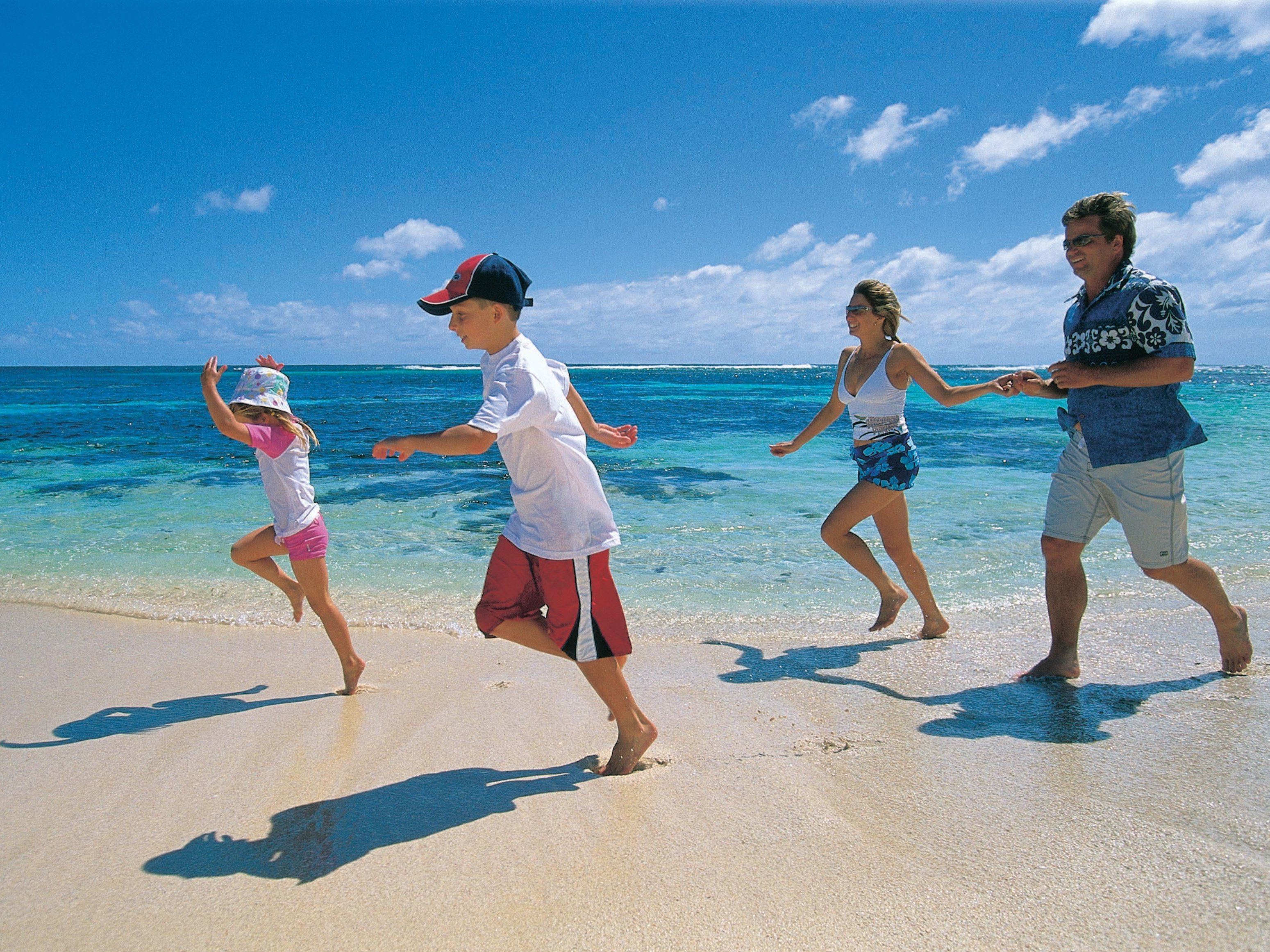 Fernreisen mit Kindern - Trend zur längeren Familienreise - Familienurlaub an der Südsee