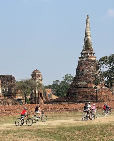 Feedback THFTNO Ostern 2023 - Thailand Family & Teens - Ayutthaya mit dem Fahrrad