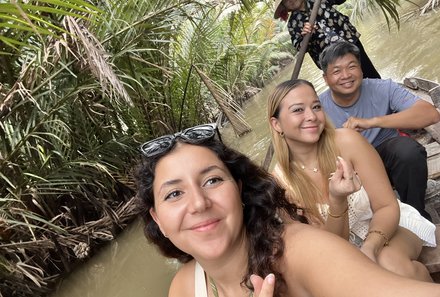 Vietnam for family individuell - Mekong Delta - Samira Saoud und Vanessa Salamon