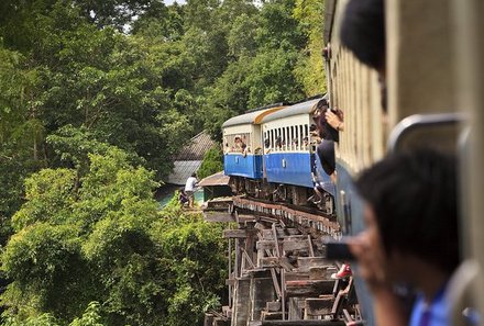 Thailand mit Kindern - Thailand for family - Todeseisenbahn