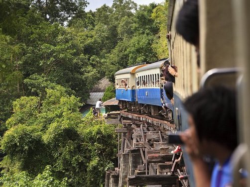Thailand mit Kindern - Familienreise durch den Süden Thailands - Todeseisenbahn
