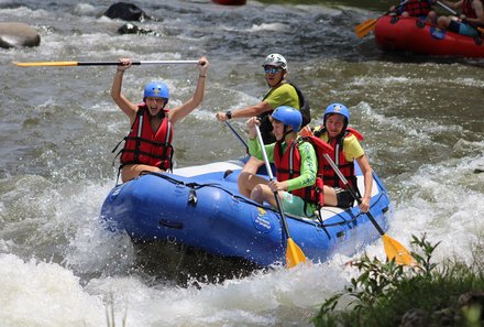 Costa Rica Familienreise - Costa Rica for family  individuell - Rafting
