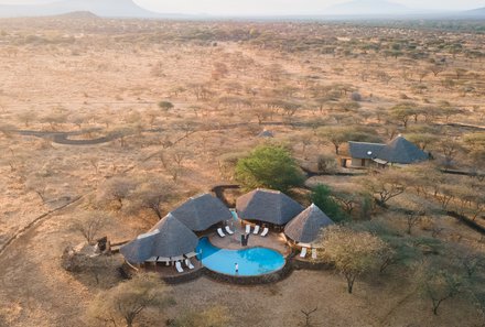 Kenia Family & Teens - Severin Safari Camp - Vogelperspektive