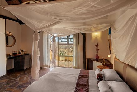 Namibia mit Kindern - Namibia individuell - Windhoek - Immanuel Wilderness Lodge - Zimmer