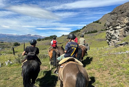 Patagonien mit Jugendlichen - Wandern mit Kindern in Argentinien und Chile - Reitausflug