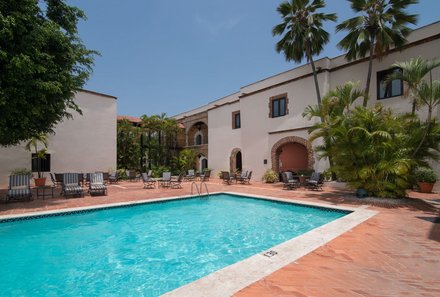 Dominikanische Republik mit Kindern - Dom Rep Familienreise - Santo Domingo - Hodelpa Nicolas de Ovando - Pool
