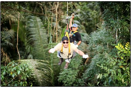 Mexiko Familienreise - Mexiko Family & Teens - Guatemala Ziplining