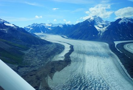 Familienreise Kanada - Kanada for family - Gletscherflug