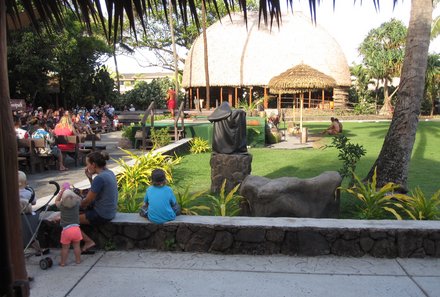 Hawaii Inselhopping for family individuell - Familienreise Hawaii mit Kindern - Ausflug Polynesian Cultural Center
