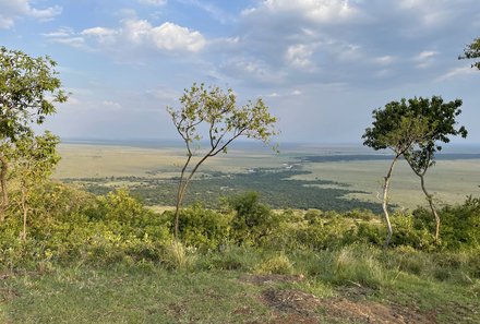Kenia Familienreise - Kenia for family individuell - Masai Mara & Strand - Landschaft Masai Mara