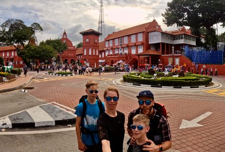 Familienreise Malaysia - Malaysia & Borneo Family & Teens - Malakka rotes Rathaus