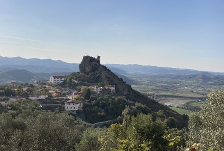 Albanien Familienreise - Albanien for family individuell - Petrela Aussicht