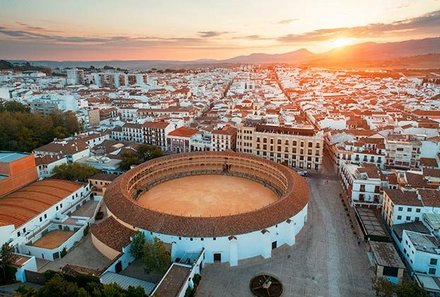 Andalusien for family - Familienreise Andalusien - Ronda Stierkampfarena