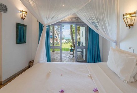 Kenia for family individuell deluxe - Nomad Beach Resort - Zimmer Sea View
