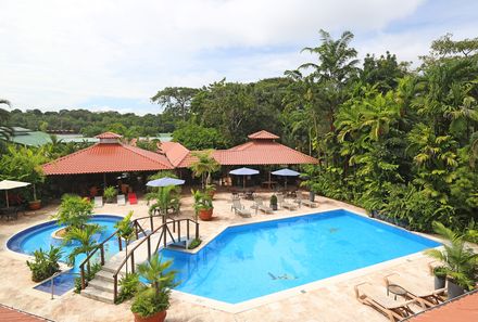 Costa Rica Familienreise - Costa Rica individuell - Tortuguero - Mawamba Lodge - Pool