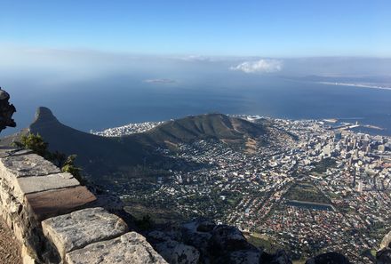 Familienreise Garden Route - Garden Route for family - Kapstadt - Blick vom Tafelberg