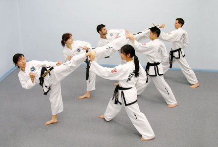 Südkorea for family - Seoul - Taekwondo 