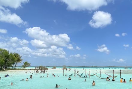 Mexiko Familienreise - Mexiko for family - Lagune Bacalar