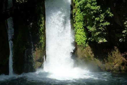 Familienurlaub Israel - Israel Teens on Tour - Banias Wasserfall