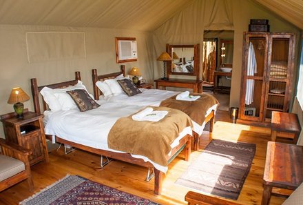 Familienreise Garden Route - Garden Route for family - Zimmer Buffels Drift Game Lodge