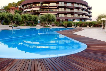 Sizilien Familienreise - Sizilien for family - Eolian Milazzo Hotel - Pool