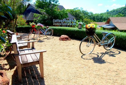 Thailand Familienreise mit Kindern - Thailand for family individuell - The Cliff & River Jungle Resort - Café