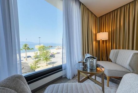 Albanien for family individuell - Chic Boutique Hotel - Blick aus dem Zimmer