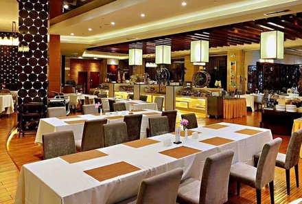 China Family & Teens - Hotel Jinpeng Eco - Essensbereich
